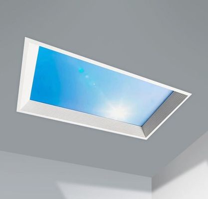 Πίνακας φωτισμού οροφής εσωτερικών χώρων LED Blue Sky Light Square Artificial Skylight 60x120 για διακοσμητικό φωτισμό οροφής