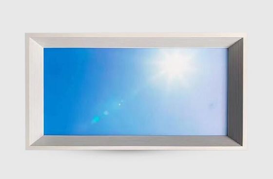 Topsung γαλάζιο ουρανό εικόνα γραφεία φωτισμούς τετράγωνο 300x600 μειωτό LED φωτισμό οροφής 36w φωτισμό πάνελ