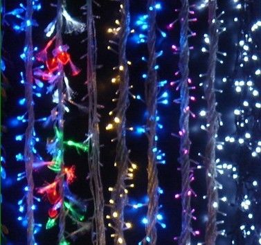 Διακόσμηση φεστιβάλ πολυχρωματικά LED λωρίδες φώτα χριστουγεννιάτικα