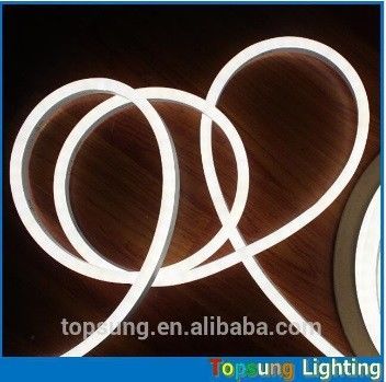 8x16mm High Lumen Neon String Lights Λευκό πλαστικό πλάτος