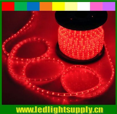 12/24v 1/2' 2 καλωδίου LED φως εξωτερικό χριστουγεννιάτικο σχοινί flex φως