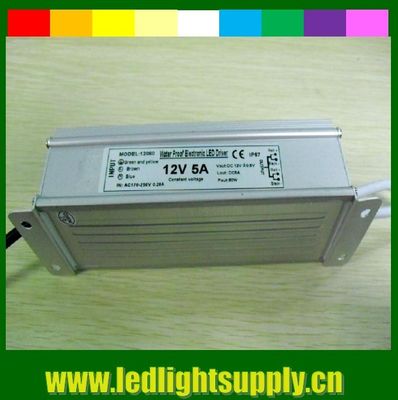 Ηλεκτρική τροφοδοσία με LED εξόδου 60W 12V CE ROHS