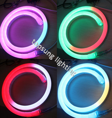 Επικαιροποιημένα φώτα με LED φώτα με νήον ψηφιακά φώτα με νήον 10 pixel/m