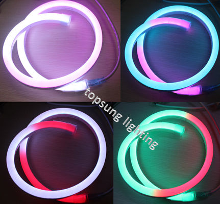 Εναλλακτικά χρώματα LED χριστουγεννιάτικα φώτα 14*26mm ψηφιακά φώτα σχοινιών
