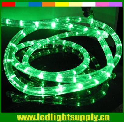 Χριστουγεννιάτικο φως LED 110/220v 2 καλωδίων στρογγυλο LED σχοινί flex φώτα