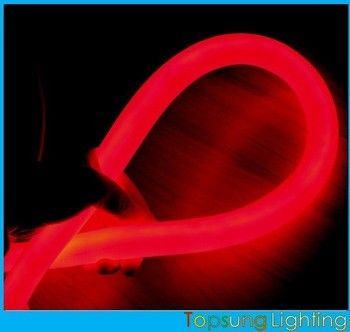 Υπερ φωτεινό κόκκινο φως νεόνιο 220v 25mm για εξωτερική διακόσμηση