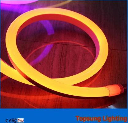 Ζεστή πώληση 110v κίτρινη διπλής όψεως LED νεόνιο λωρίδα flex για το σπίτι
