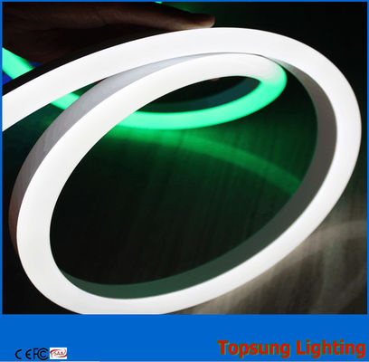 110v λευκό διπλό πλευρικό ευέλικτο φως νεονίου PVC για κτίρια