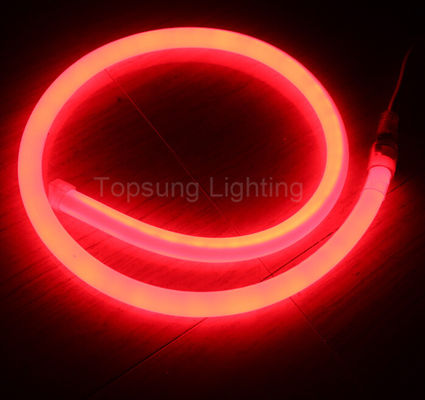 Απίστευτο κόκκινο LED flex neon 360 100 led 12v