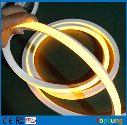 Αντι-UV Λευκό γάλα PVC Κίτρινο LED Neon Flex Φως για διακόσμηση