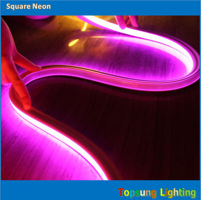 220v Ροζ LED Neon Flex φως σχοινί 16 * 16m Εύκολη εγκατάσταση