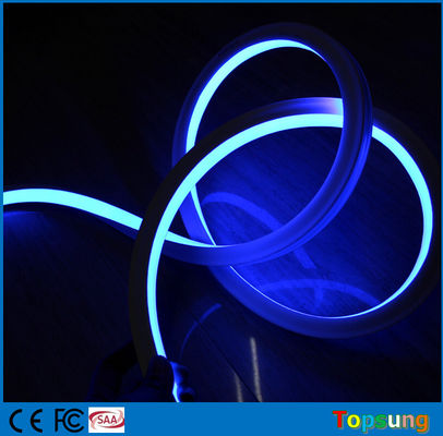 Υψηλής ποιότητας LED τετράγωνο 100v 16*16m μπλε νεόνιο flex σχοινί για υπόγειο