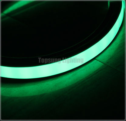 Εκπληκτικό πράσινο φως φτερό 100v 16 * 16m νεόνιο flex σχοινί