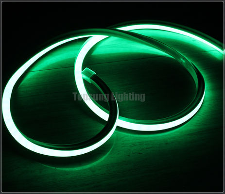 Εκπληκτικό πράσινο φως φτερό 100v 16 * 16m νεόνιο flex σχοινί