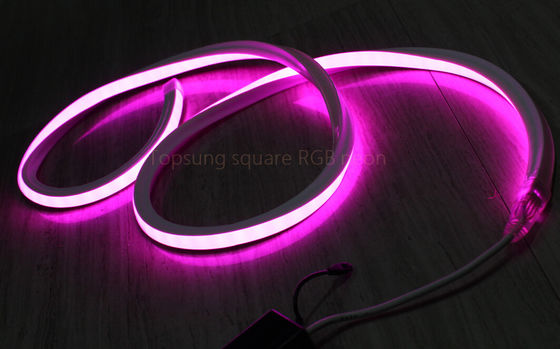 Ωραίο 120v ροζ 16*16m τροχιά LED φως νεόνιο flex σχοινί για διακόσμηση