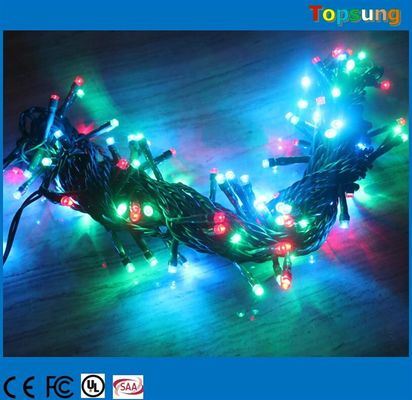 200 LED Twinkle RGB LED String IP65 με ελεγκτή για εξωτερική χριστουγεννιάτικη διακόσμηση
