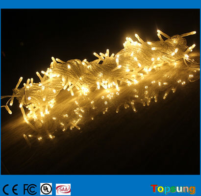 Εξωτερικά 10m συνδεσιμό LED χριστουγεννιάτικα φώτα ζεστά λευκά προς πώληση