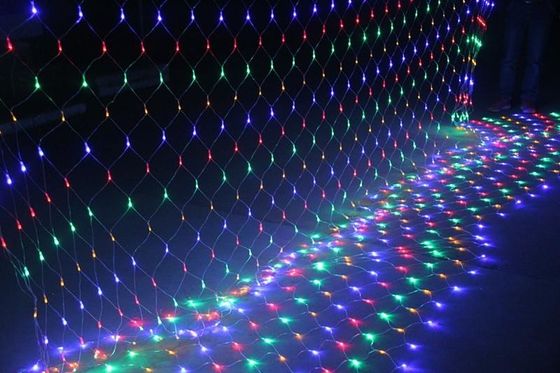 2016 νέες σχεδιασμένες 240V χριστουγεννιάτικα φώτα LED χορδές διακοσμητικά φώτα δίχτυ για κτίρια