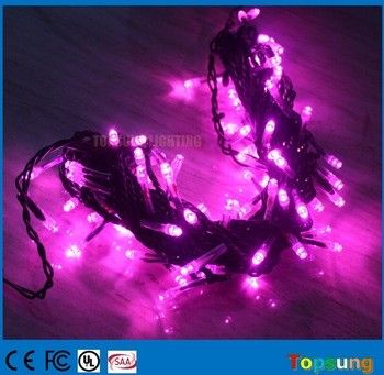 120v Ροζ 100 LED διακοσμητικά φώτα Φωτεινές Νεράιδες