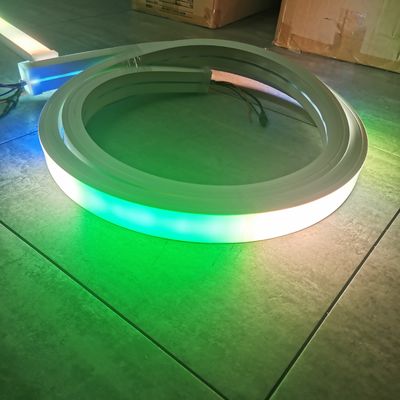 Μαγικά φώτα LED ψηφιακό 24V ευέλικτο νεόν 3535 RGB πολυχρωματικό Led Flex Neon Strip νεόν flex 220v rgbw ρολό