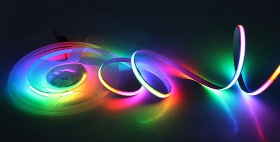 LED Διευθύνεται RGB COB LED Light Strips ψηφιακή κορδέλα720leds/m COB Smart Lights Strip Light Ευέλικτο σκοινί