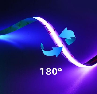 Χρωματιστή μαγεία COB RGB LED λωρίδα pixel 12V έξυπνη υψηλής πυκνότητας 720 LED / m ψηφιακά COB λωρίδες φώτα