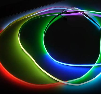 LED Διευθύνεται RGB COB LED Light Strips ψηφιακή κορδέλα720leds/m COB Smart Lights Strip Light Ευέλικτο σκοινί