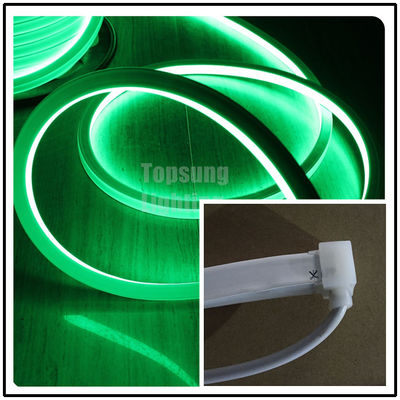 AC220V επίπεδης οπτικής οθόνης νεόνιο LED σωλήνα 2835 SMD πράσινο 16 * 16mm τετραγωνικό νεόνιο flex