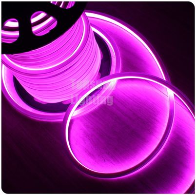 Ηλεκτρονικό ρεύμα 240V υψηλής ποιότητας τετράγωνο ροζ φωτεινό φως με φως νεόν 16x16mm IP68 αδιάβροχο