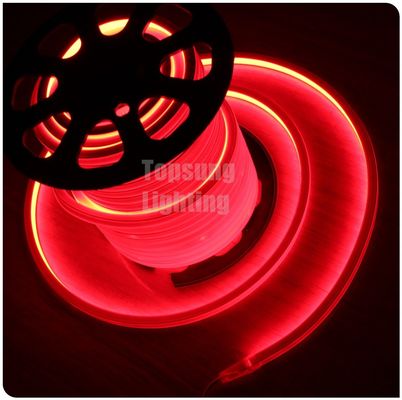 Κόκκινο χρώμα LED Neon Flex Light LED Neon Rope Light 16 * 16mm Square Ip68 AC 110v
