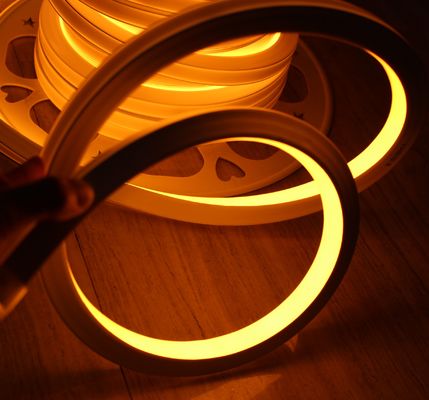 Topsung Square κίτρινο νεόνιο-flex Χριστουγεννιάτικο φως LED διακοσμητικό καλύτερο νεόνιο flex τιμή 16x16mm κεχριμπάρι