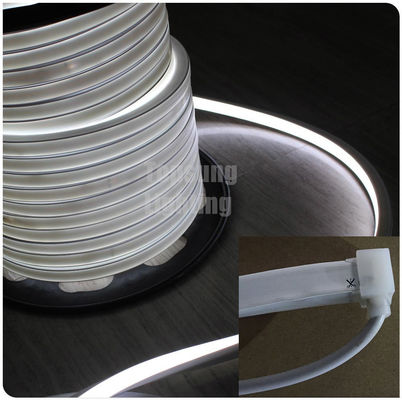 Νέο 12v λευκό σιλικόνιο ευέλικτο νεόνιο-ελαστικό φώτισμα σκοινιών LED τετράγωνο 16x16mm αντι-UV PVC νεόνιο ταινία από την κορυφή 2835 smd