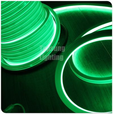 Ηλεκτρονικό ρεύμα AC 110v LED νεόνιο flex 16*16mm τετραγωνικό επίπεδο led νεόνιο σωλήνα ip68 εξωτερικό φωτισμό πράσινο
