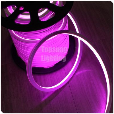 θερμή πώληση 16*16mm τετραγωνικό σχήμα νεόνιο flex 110v ροζ LED νεόνιο σωλήνα ip68