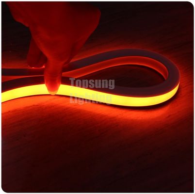 πορτοκαλί χρώμα AC 110V τετραγωνικό φως νεόνιο ευέλικτο 16x16mm IP68 νεόνιο σωλήνα