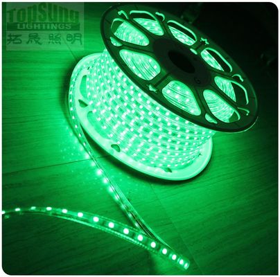 Εκπληκτική 110V AC LED ταινία 5050 smd πράσινη 60LED / m ταινία ευέλικτη LED κορδέλα