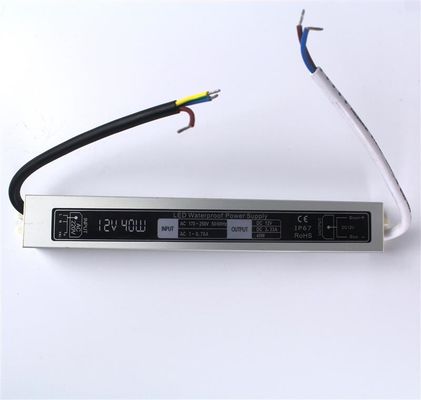 24v 40w LED Φως Ηλεκτρικές πηγές ρεύματος αδιάβροχο IP67 50~60Hz