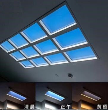 1200*600mm τεχνητό μπλε ουράνιο φως LED οροφικό πάνελ σύγχρονο υγιεινό ηλιακό φωτισμό