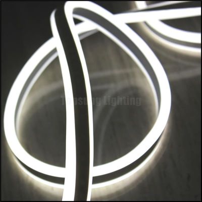 θερμή πώληση νεόνιο φως 24v διπλή πλευρά λευκό LED νεόνιο εύκαμπτο σκοινί για διακόσμηση