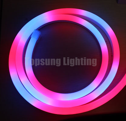 24V ψηφιακό RGB LED νεόνιο Flex Rope Light dmx σήμα εισόδου LED λωρίδα pixel
