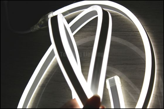 κρύο λευκό 6500k LED διπλής όψης νεονικό φως 8,5*18mm εξωτερική χρήση νεονικό φως flex 12v