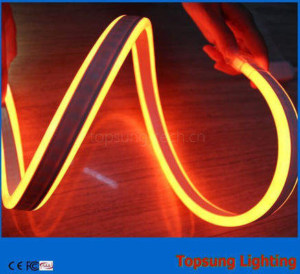 12v πορτοκαλί διπλής όψης LED νεόνιο flex διακόσμηση κτιρίων φως LED