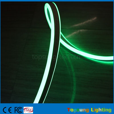 πράσινο υψηλής τάσης 120v LED διπλής όψης ευέλικτο φως νεόν 8,5*17mm φως