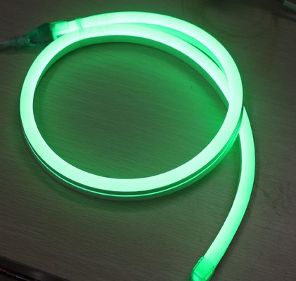 Ποιότητα 11x18mm Υπερ φωτεινό SMD2835 Brand New LED Flex Neons σχοινί ανοιχτό πράσινο χρώμα 12 volts χρώμα μπουφάν pvc
