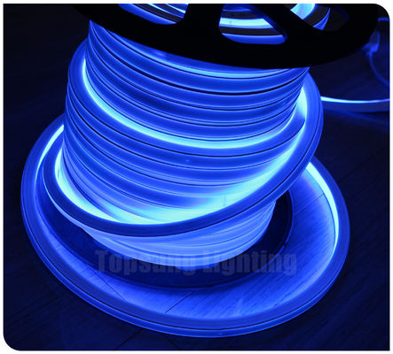 12v μπλε Top-view Flat 16x16mm Neonflex Square LED Neon Flex Tube μπλε SMD σκοινί λωρίδα διακόσμηση κορδέλα νεόν