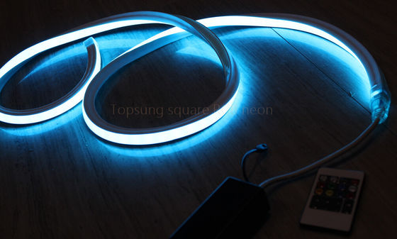 τετράγωνο LED Strip RGB Neon Flex Rope Light Αδιάβροχο 220V Ευέλικτο εξωτερικό φωτισμό