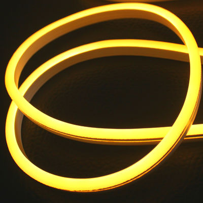 12v super mini led ευέλικτη λωρίδα νεόνιο ανοιχτόκίτρινα φώτα de natal χριστουγεννιάτικη διακόσμηση smd σχοινί 6 * 13mm σιλικόνη