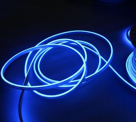 6x12mm μικρού μεγέθους μπλε Led Neon Flex Led Flexible Neon Strip Light για διαφήμιση