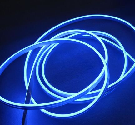 6x12mm μικρού μεγέθους μπλε Led Neon Flex Led Flexible Neon Strip Light για διαφήμιση
