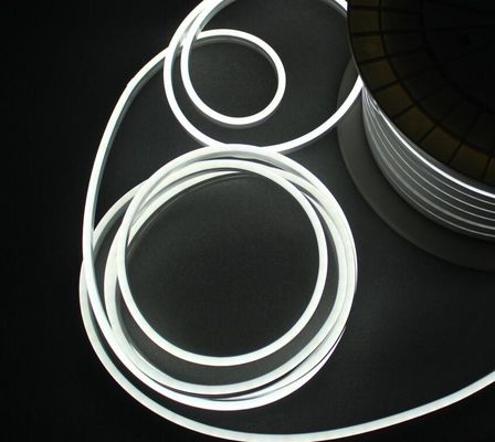 κρύο λευκό LED νεόν 12v φωτεινή λωρίδα νεόν σιλικόνης μίνι 6mm SMD LED νεόν flex φως